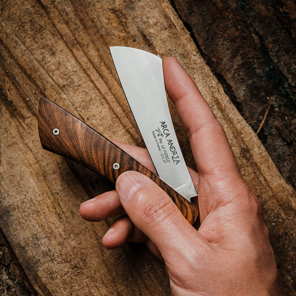 French Walnut Pocket Knife