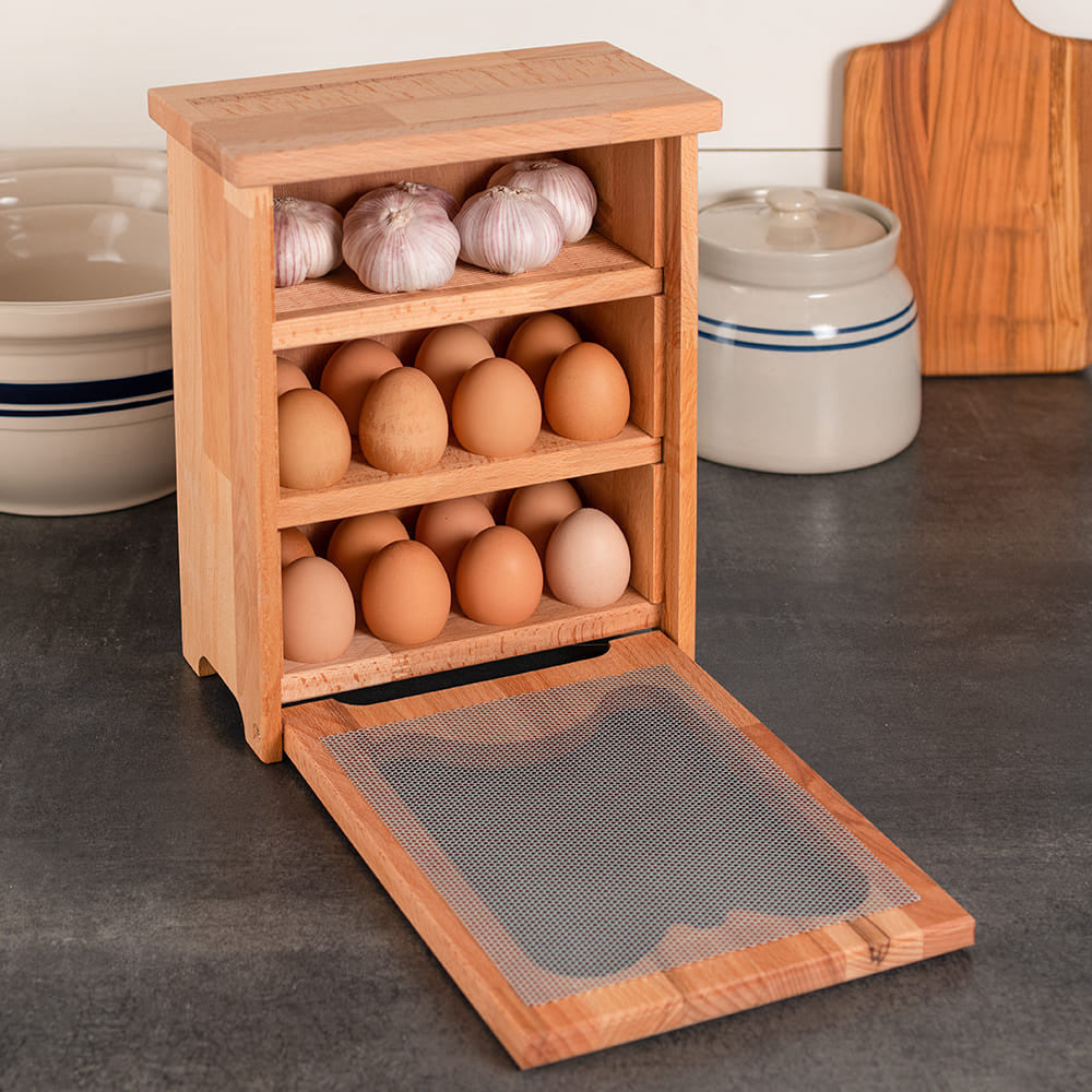 Traditional French Beechwood Food Storage