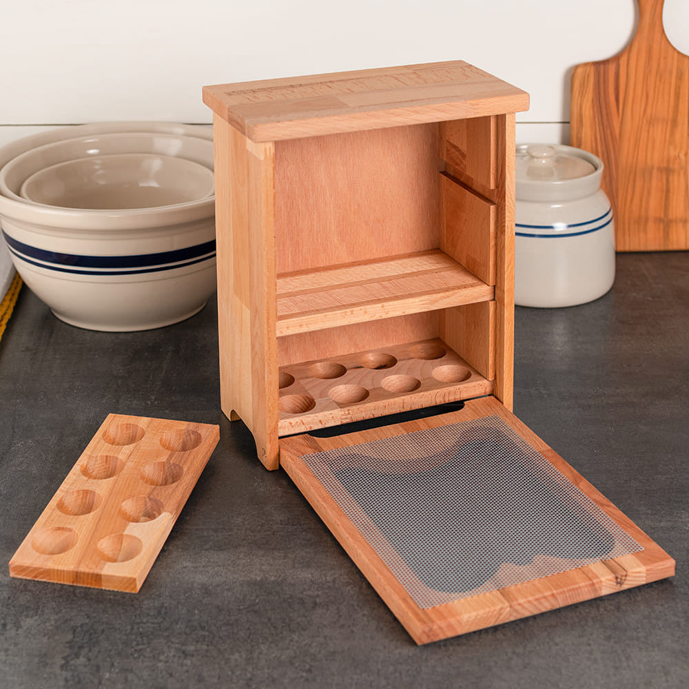 Traditional French Beechwood Food Storage