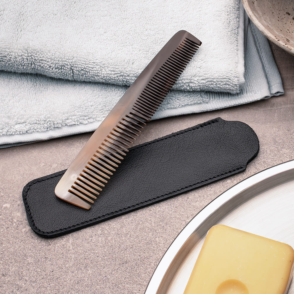 Horn Comb Grooming Set - Made in France