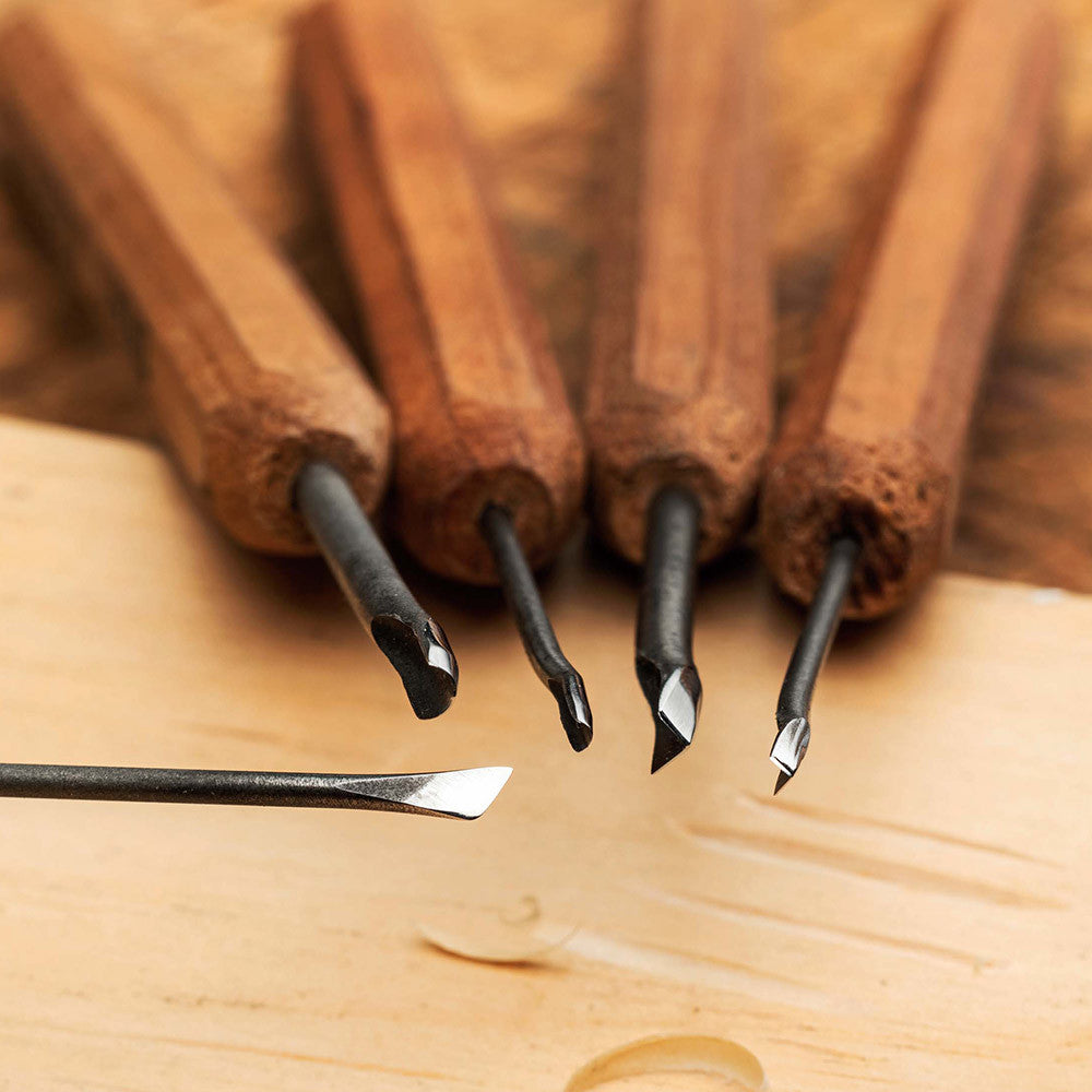 Set of 5 Micro-Carving Tools