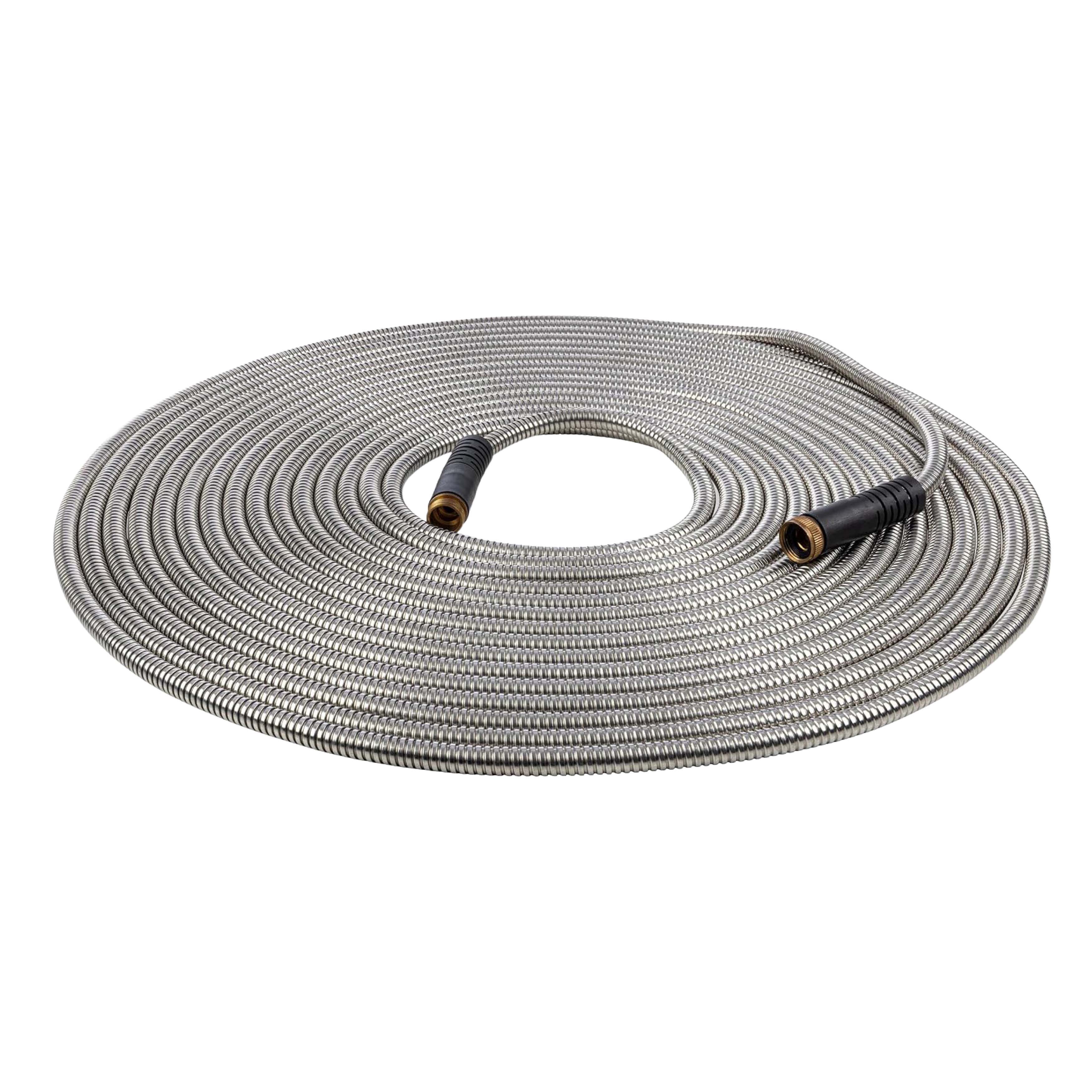 Ultra-Durable Garden Hose and Rack Set