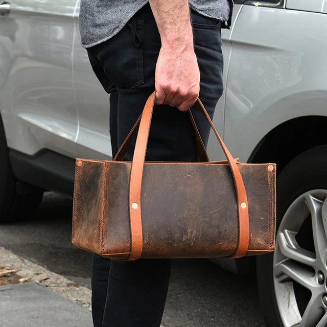 USA Made Portable Leather Tool Bags (multiple colors)