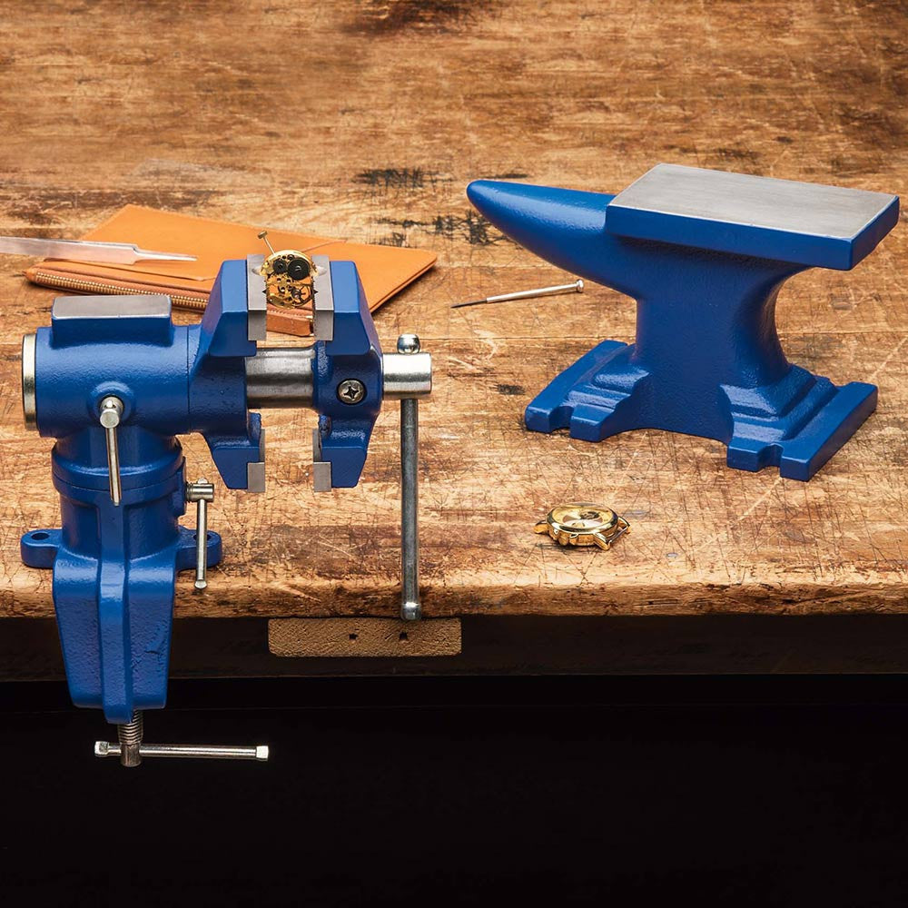 Table Vise With Anvil Set | Cast Iron | Garrett Wade Table Vise With Anvil Set | Cast Iron | Garrett Wade