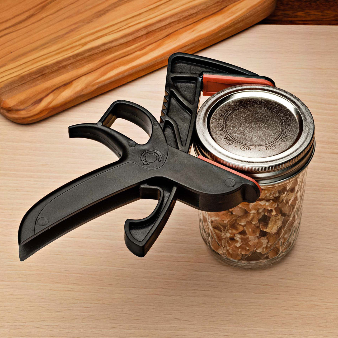 Ratcheting Jar Opener Opens Anything