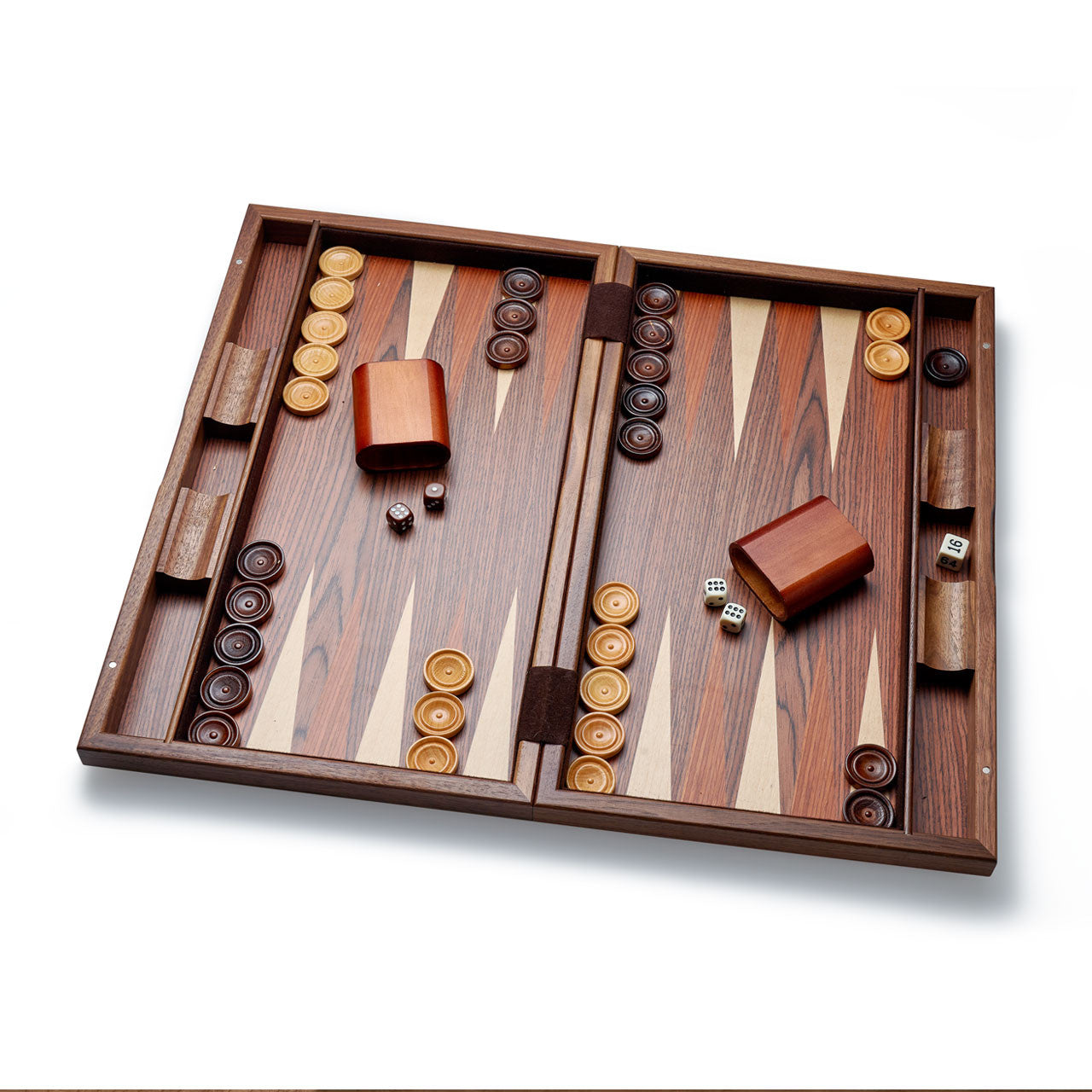 Inlaid Deluxe Backgammon Set