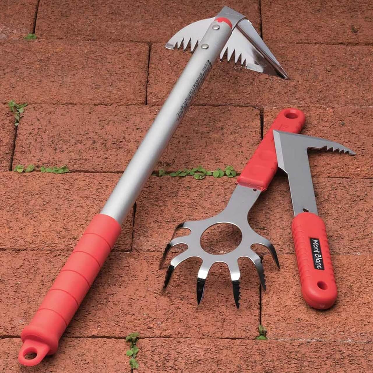 japanese garden tool set Set of Three Japanese Weeding Tools