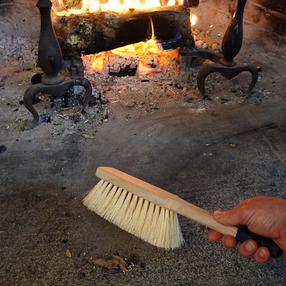 Fireplace Ash Scoop with Hand Broom