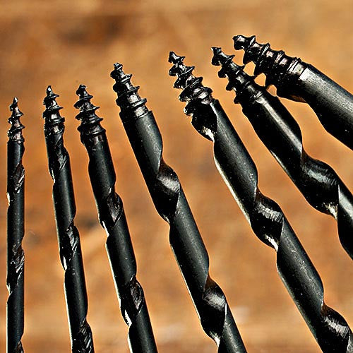 Steel Twist Gimlets- Set of 7