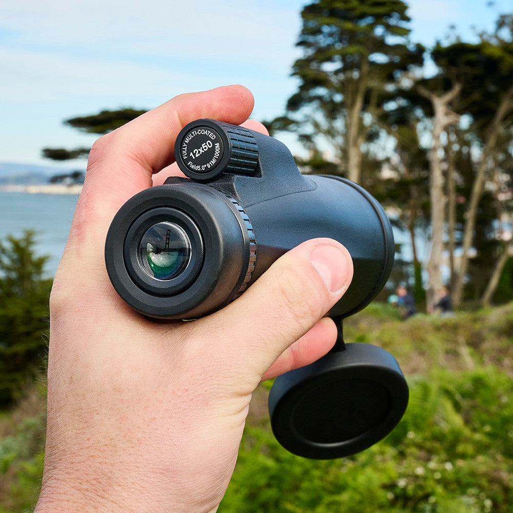 12x Monocular with Tripod & Phone Holder