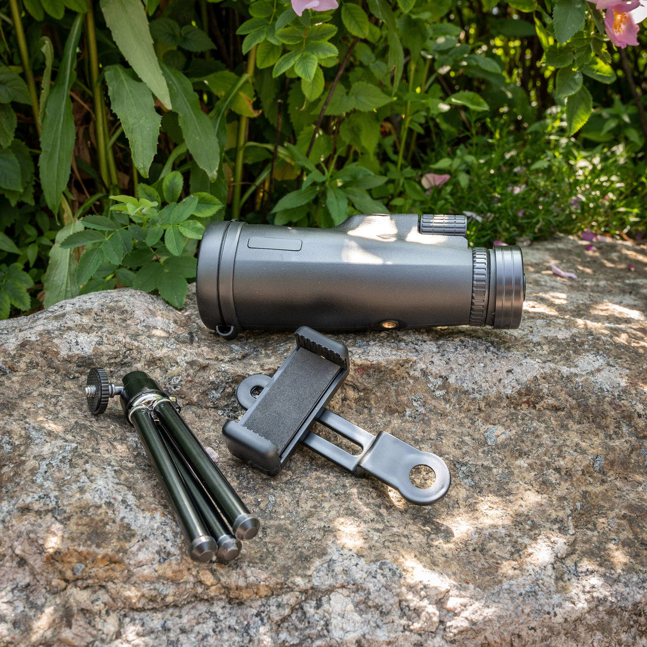 12x Monocular with Tripod & Phone Holder
