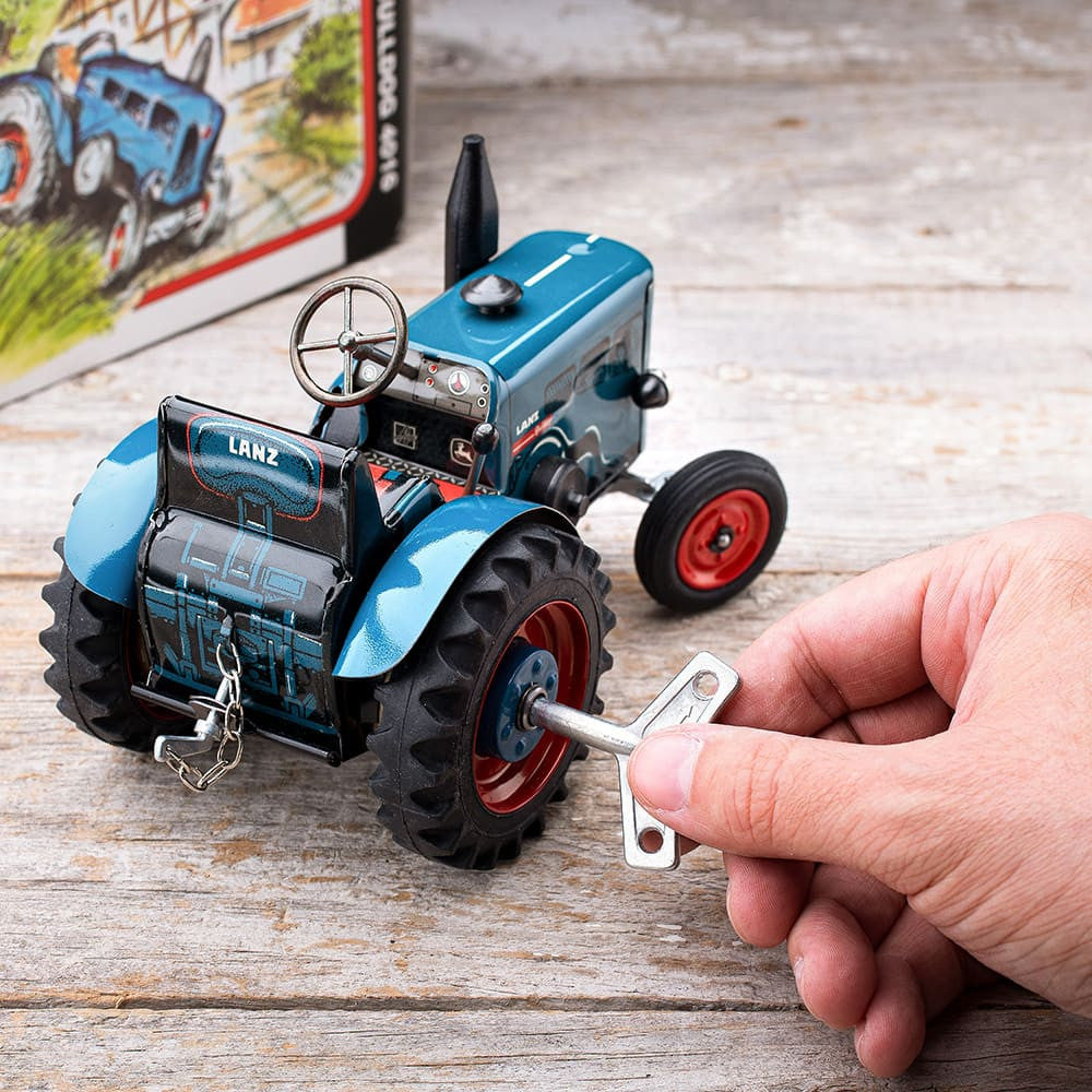 Lanz Bulldog 3 Speed Tin Toy Tractor