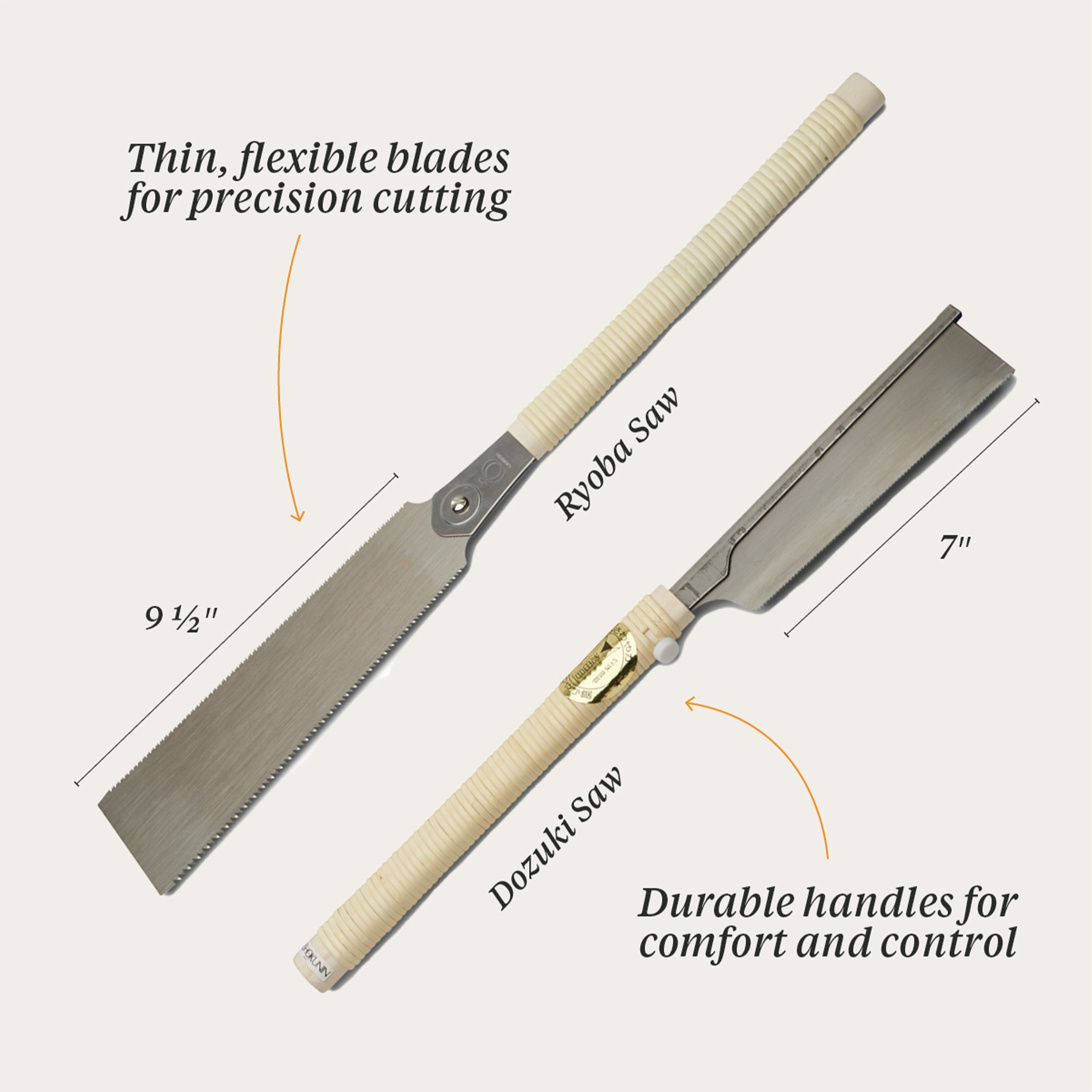Japanese Set of 4 Saws