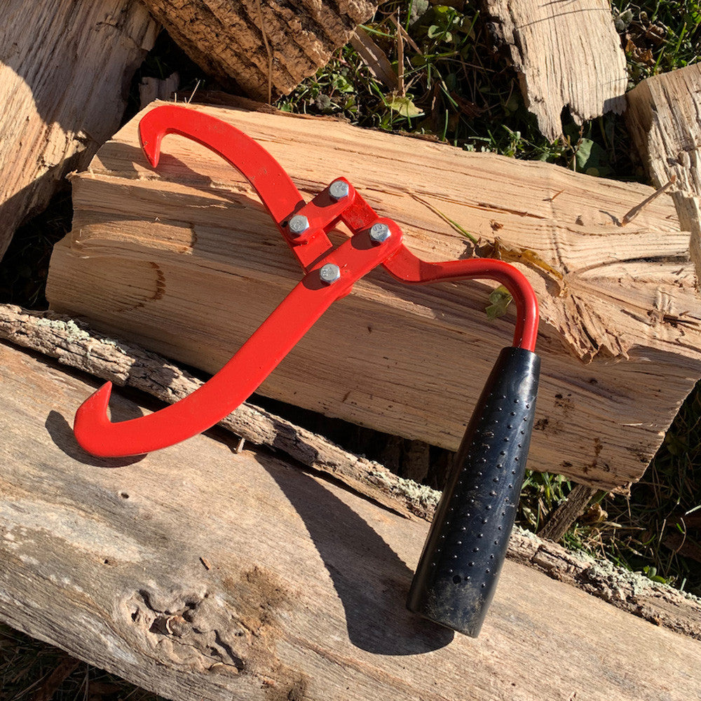 One-Handed Log Tongs