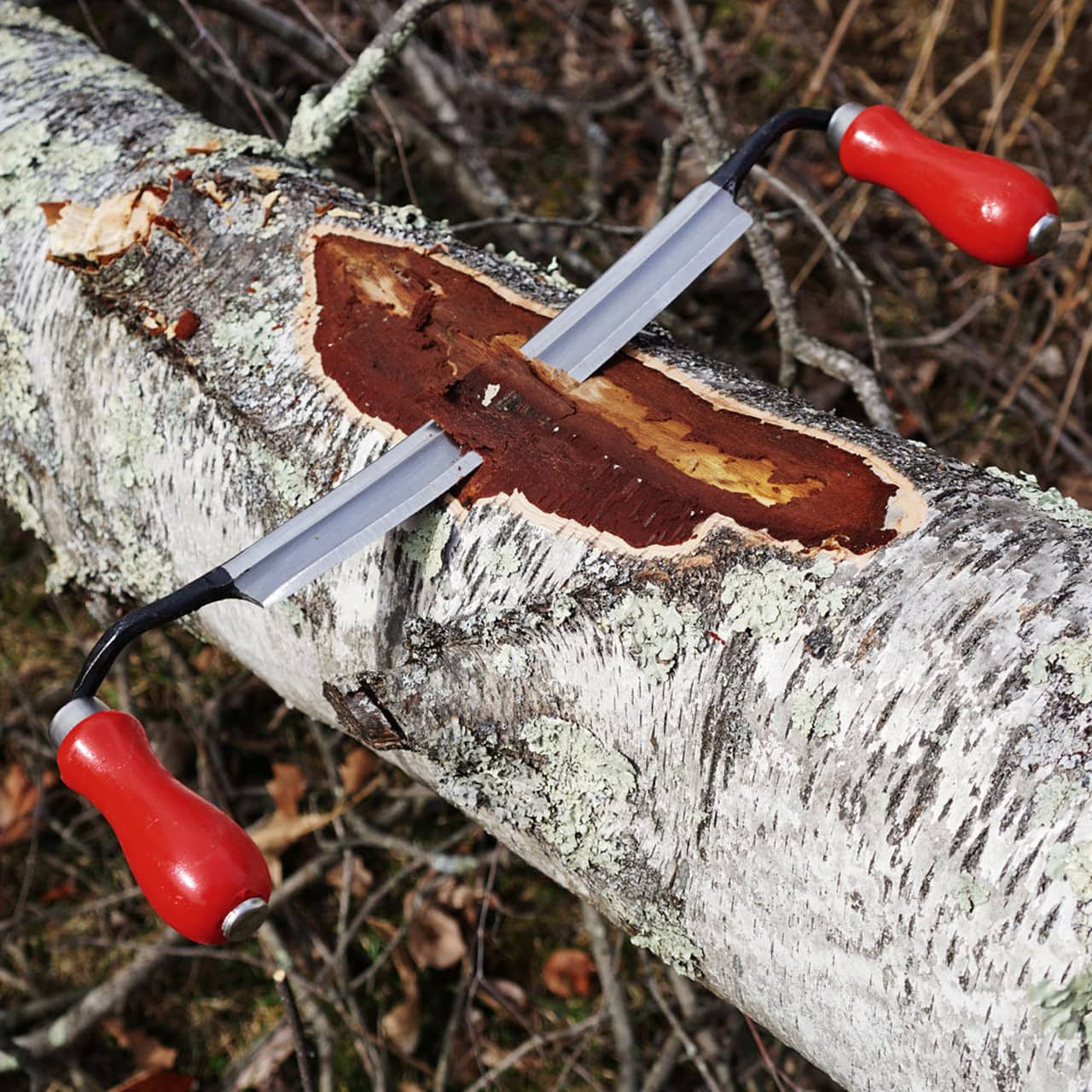 Homestead Building Pair - Mini Camp Hatchet & Drawknife