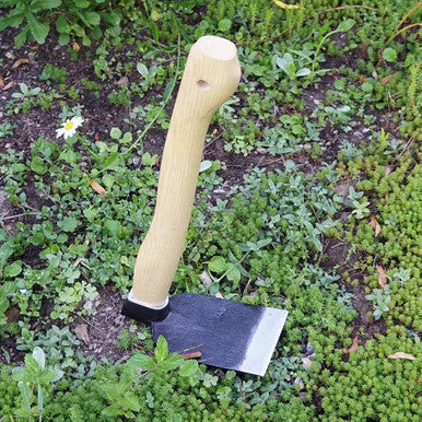 Short Handled Half Hoe