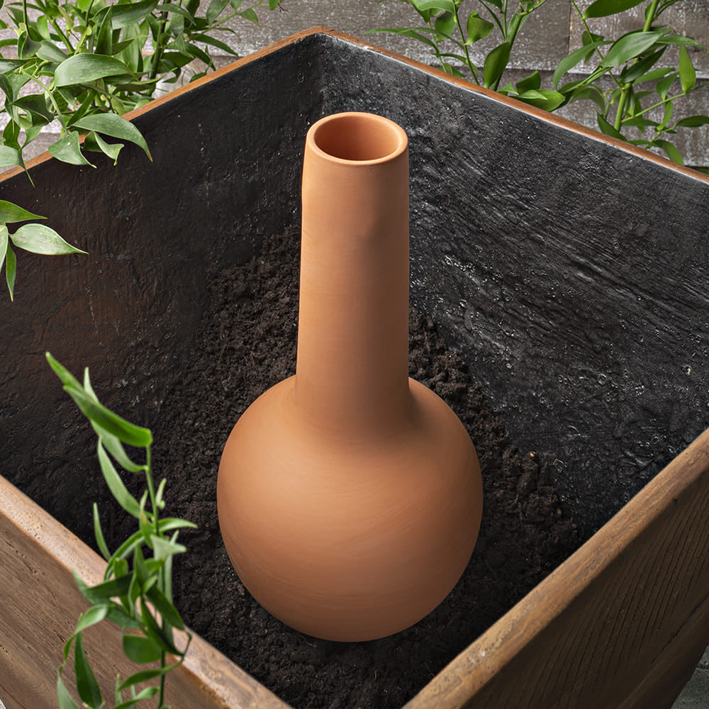 large terracotta plant pots Large Terracotta Garden Hydrator