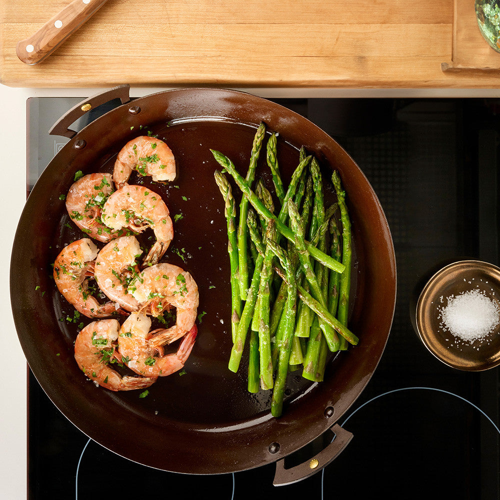 Netherton Spun Iron "Prospector" Cooking Pan