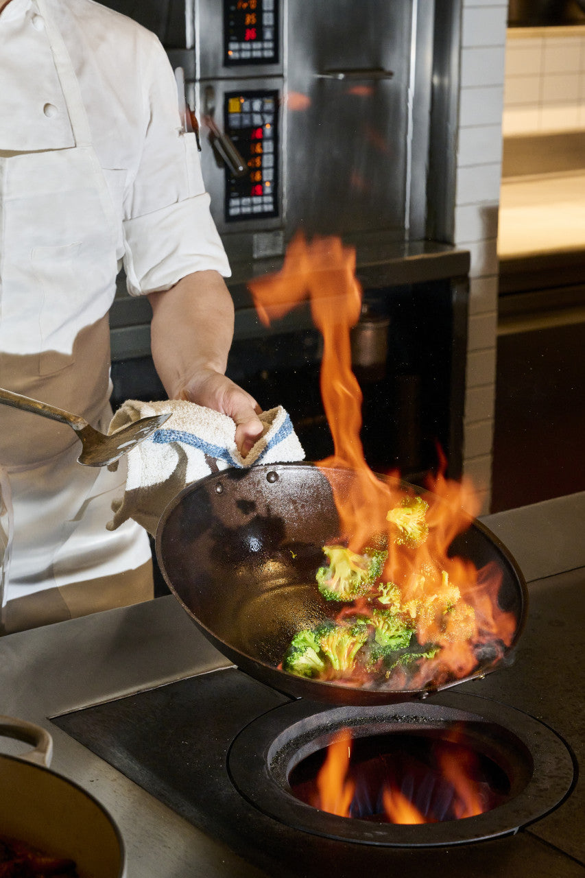 Netherton Prospector-Handled Spun Iron Wok