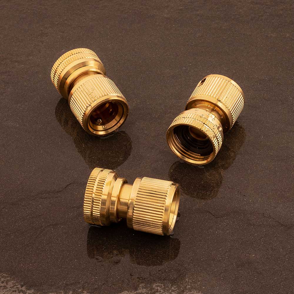 Hose End Connector #4 - (set of 3)