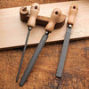 8" Flat Rasp, 8" Half Round Rasp, 8" Round Rasp Set