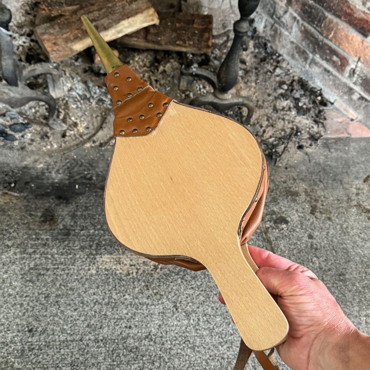 Garrett Wade Handmade Fireplace Bellows