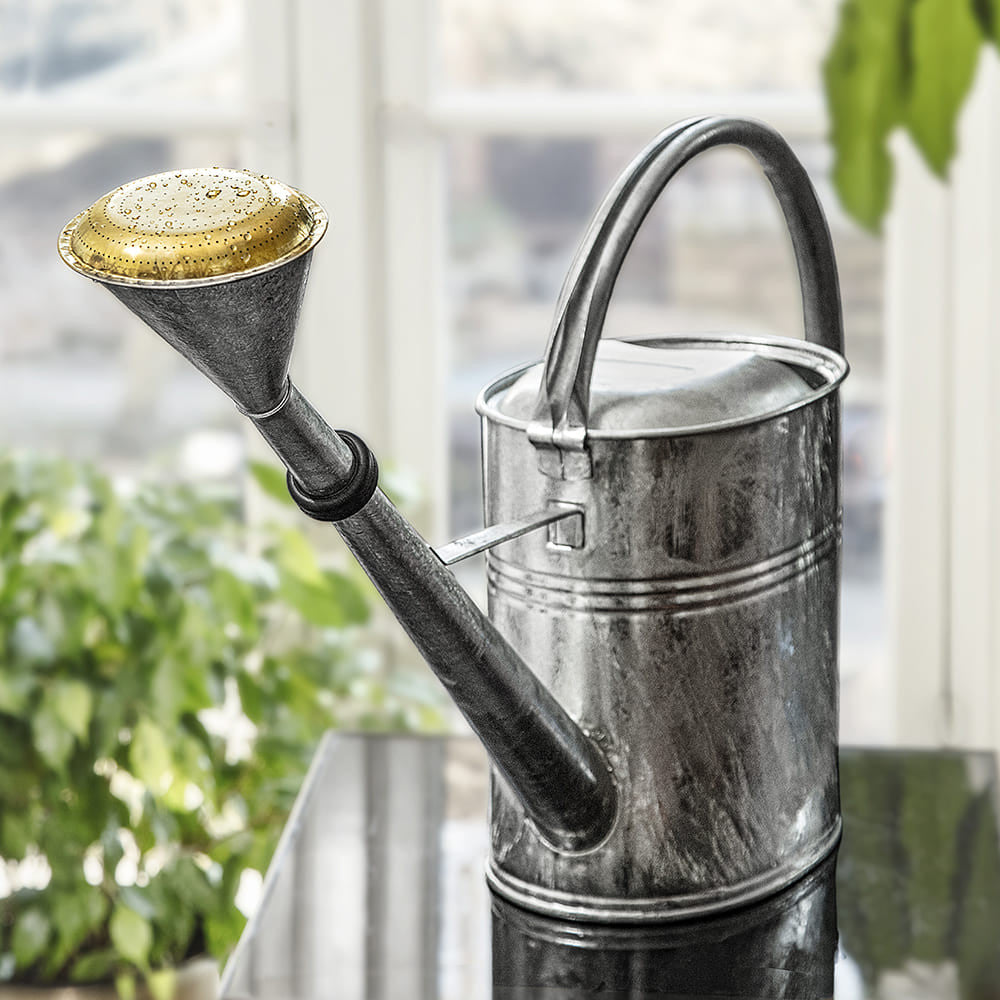 Watering can in galvanized steel - Maison