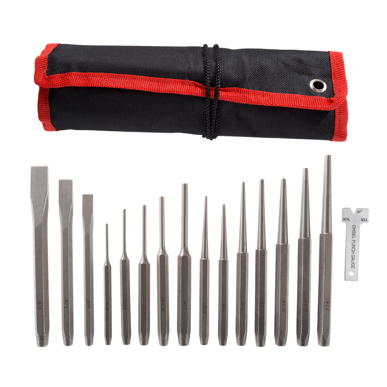 16-Piece Chisel & Punch Set