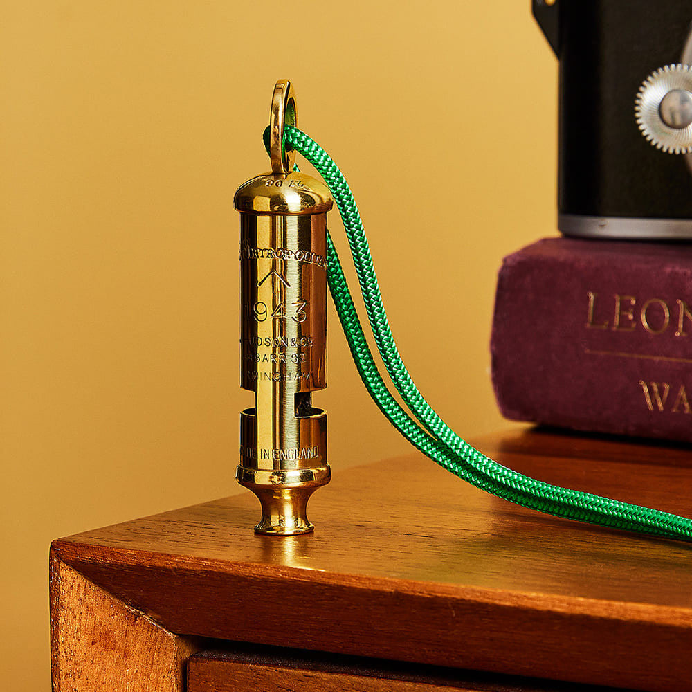 1943 Brass Infantry Whistle