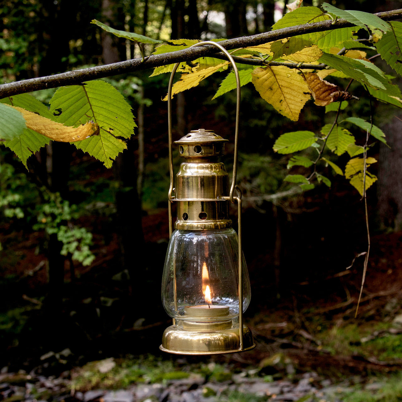 Mini “Miner’s Lamp” Candle Holder