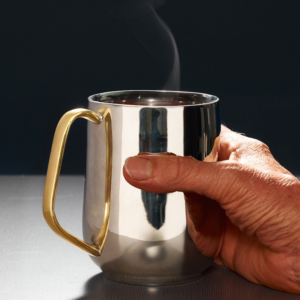 Small & Large Stainless-Steel Mug Set