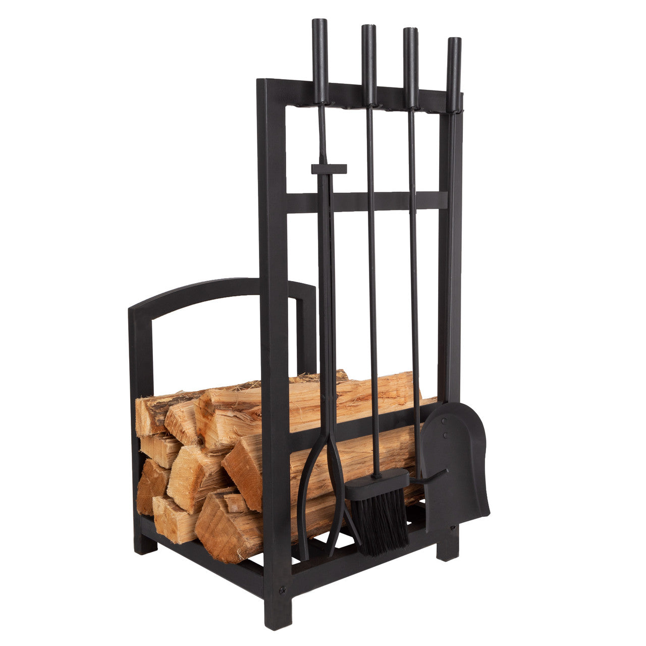 5-Piece Firewood Rack Set