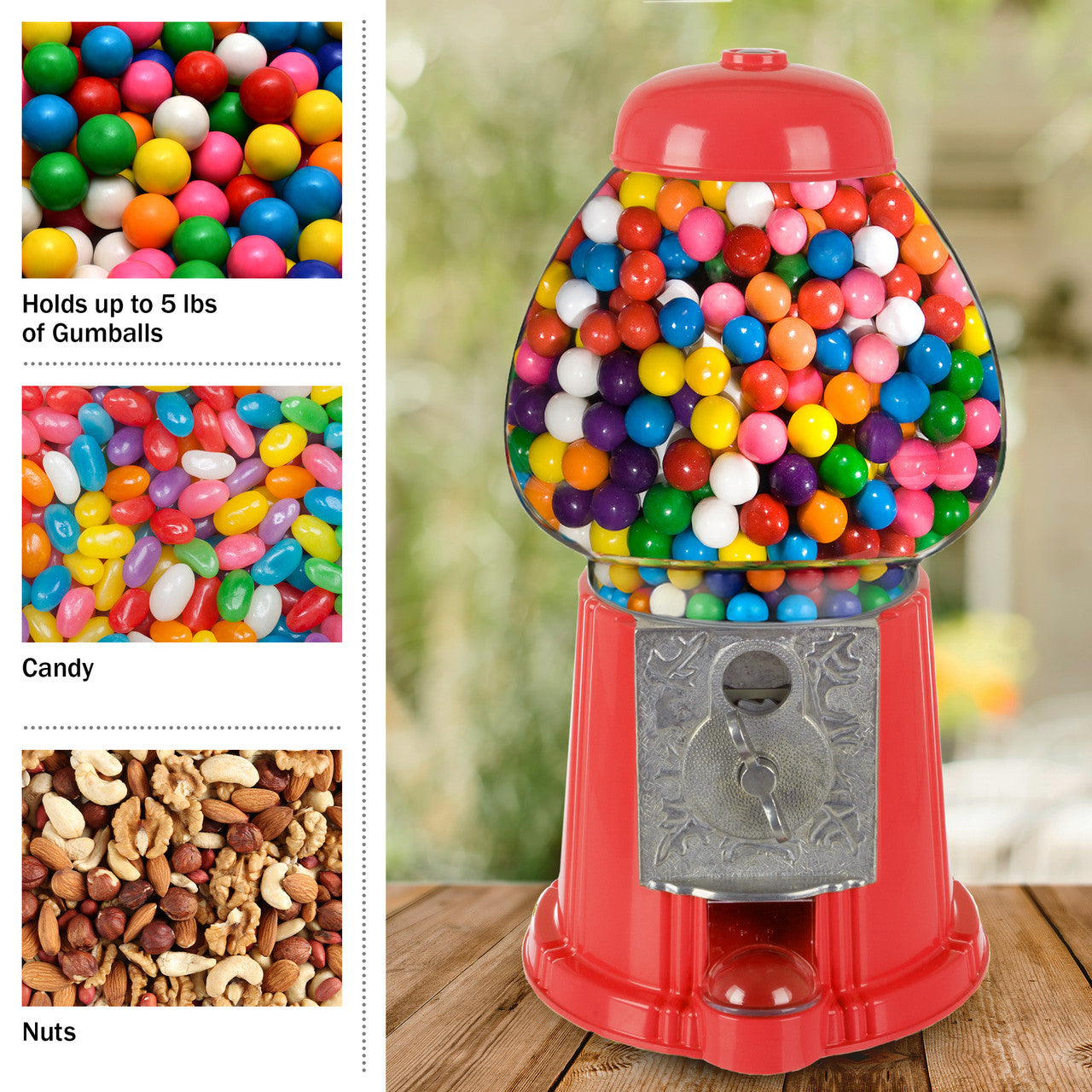 Vintage-Style Gumball Machine