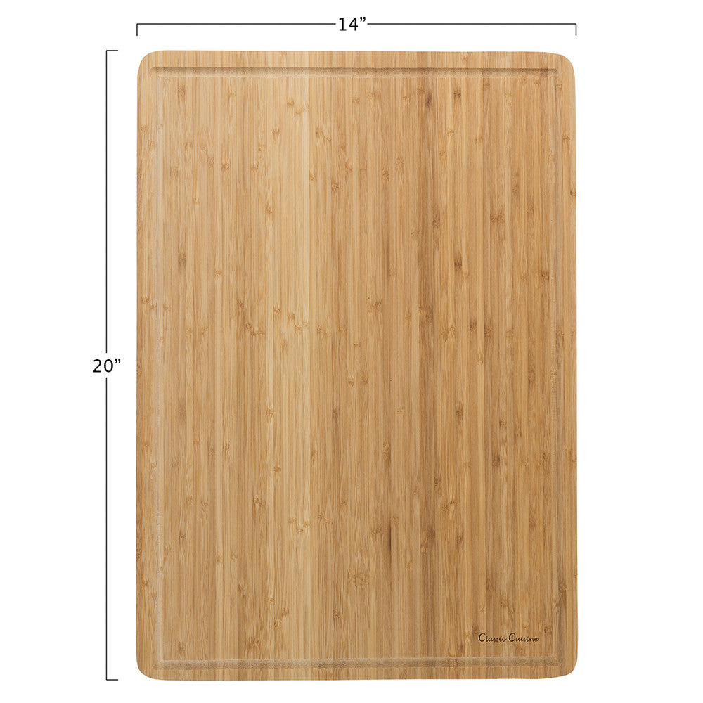 Extra-Large Bamboo Cutting Board
