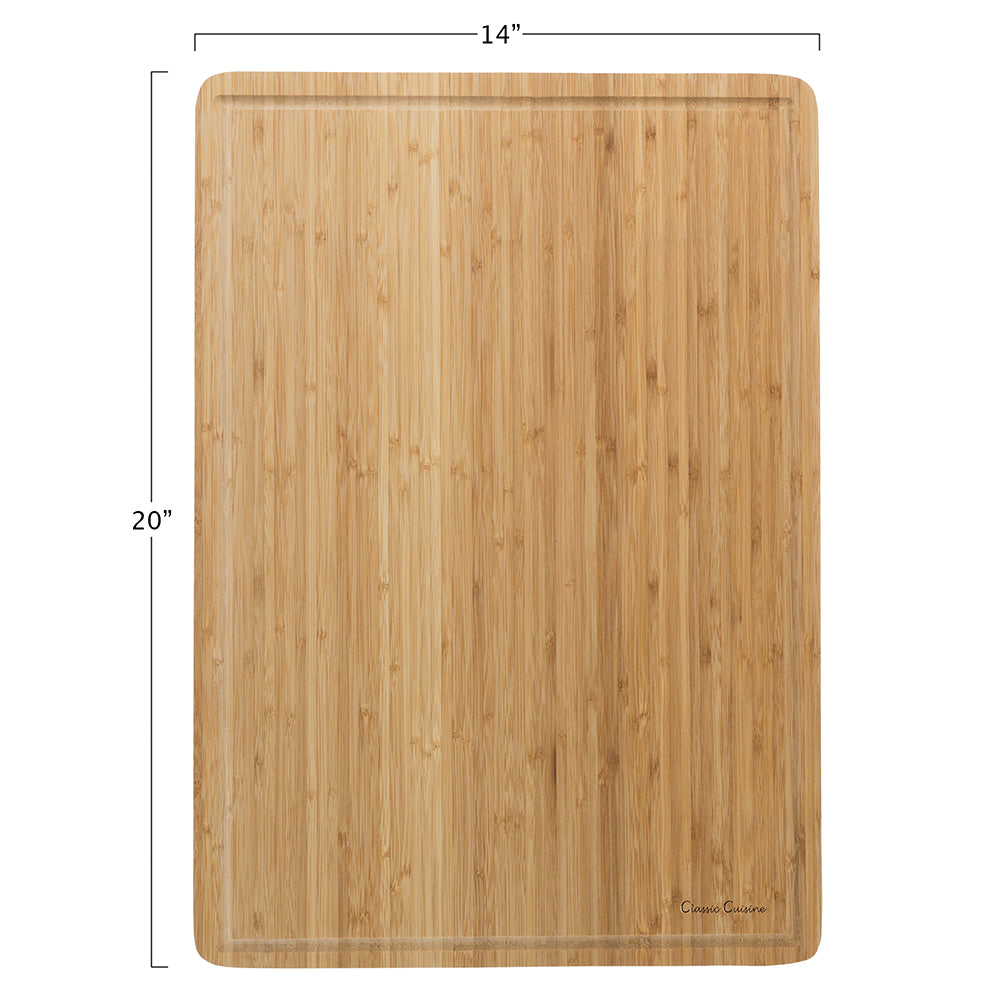 Extra-Large Bamboo Cutting Board