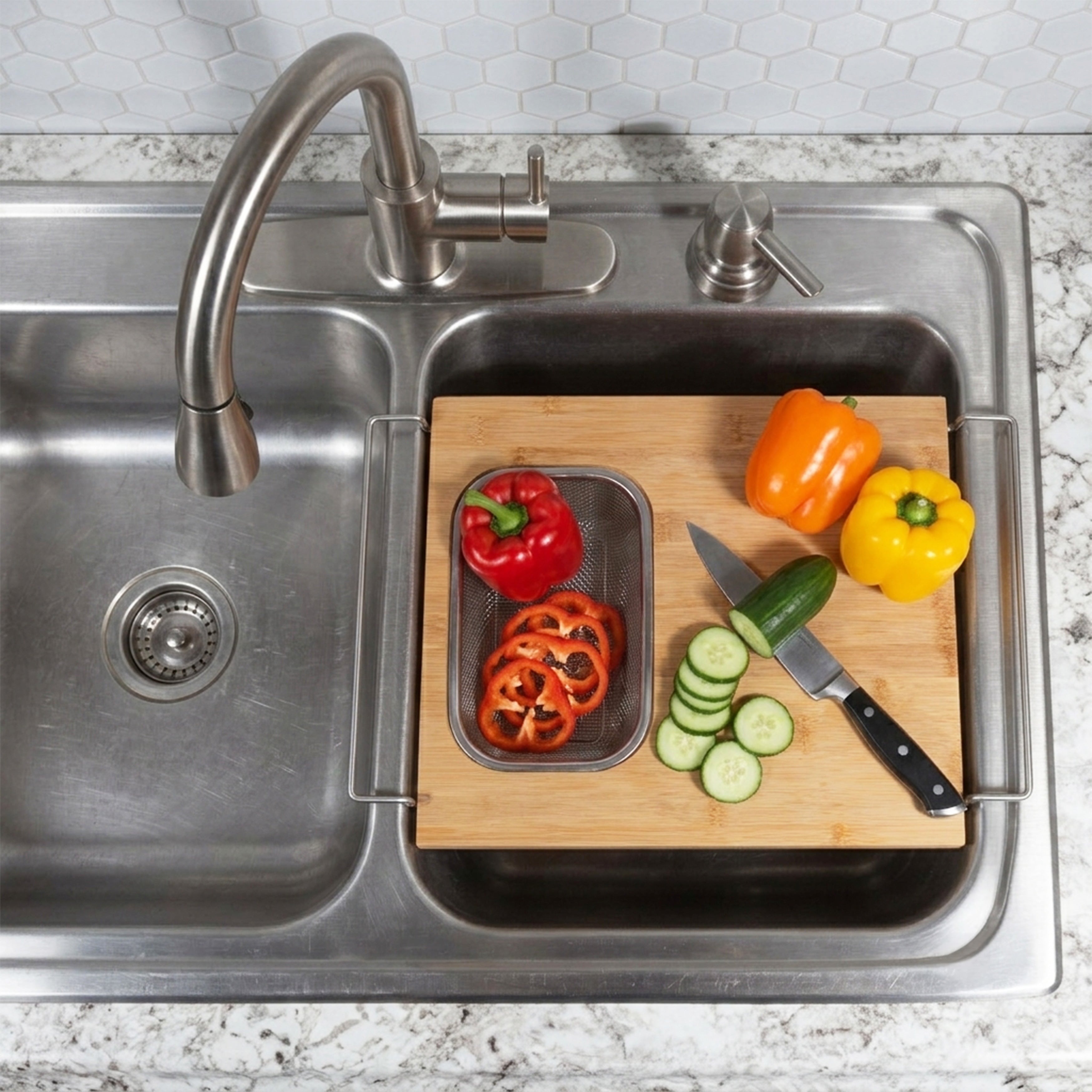 Classic Cuisine Sink Cutting Board
