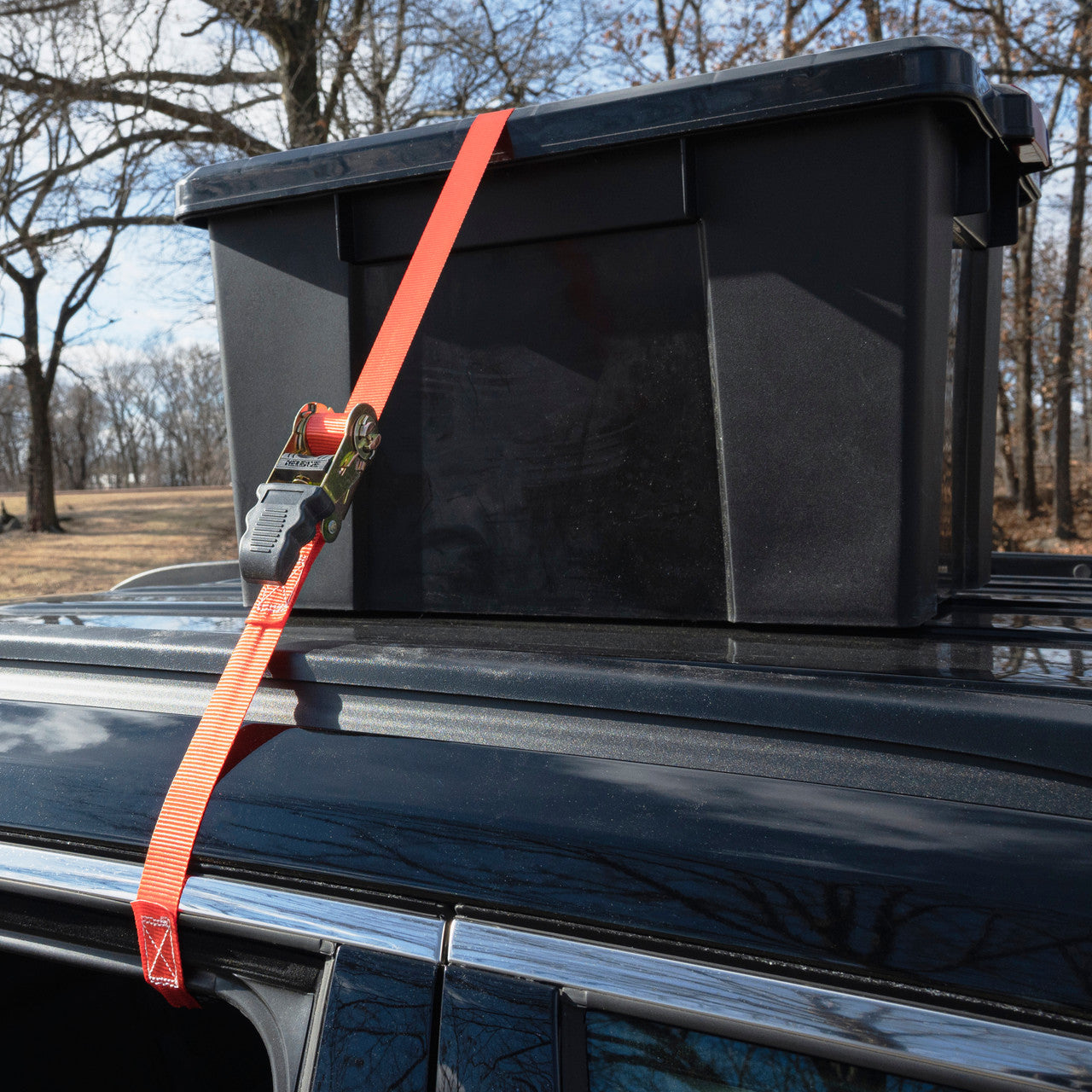 Set of Four 10’ Ratcheting Tie-Down Straps