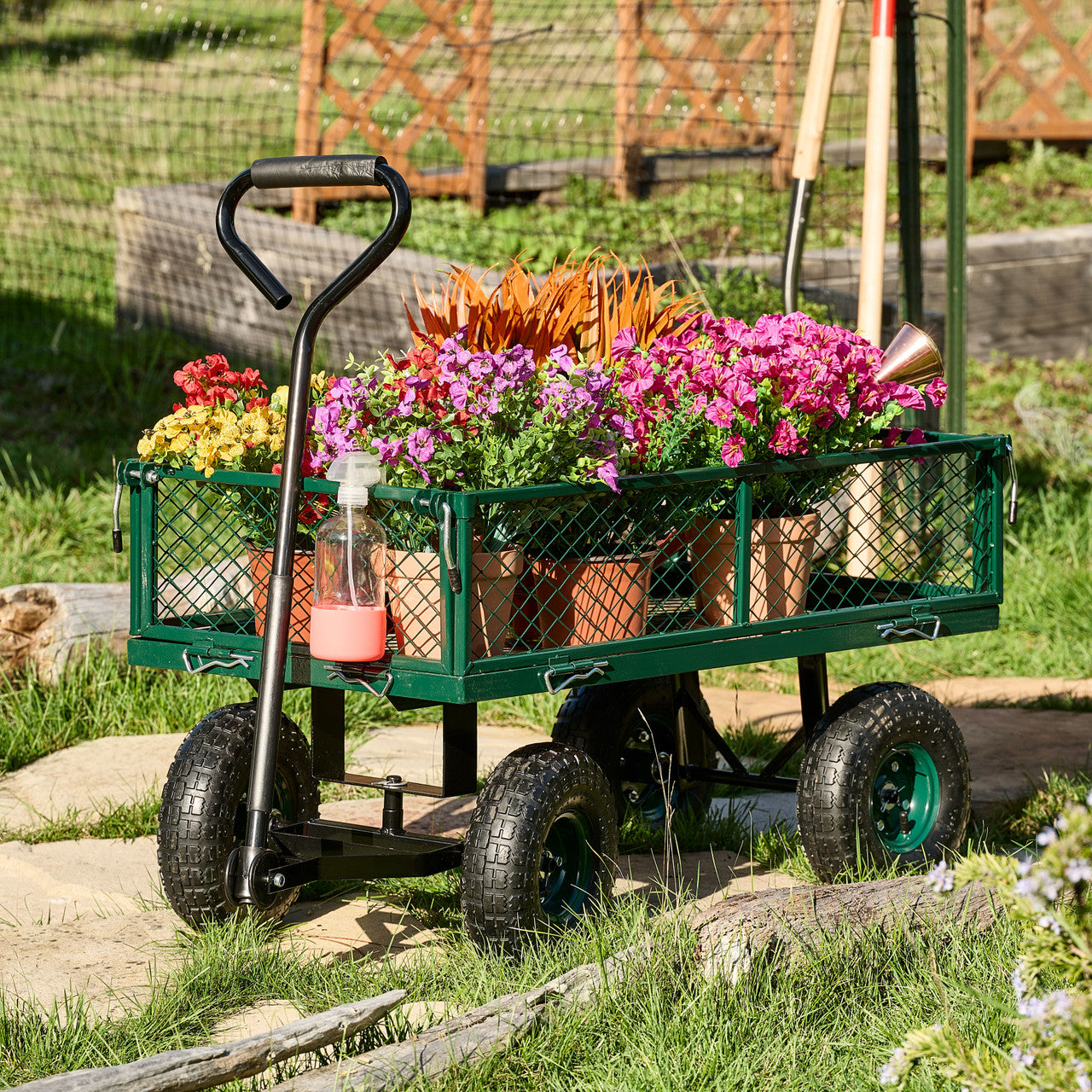 Heavy Duty Utility Wagon Cart