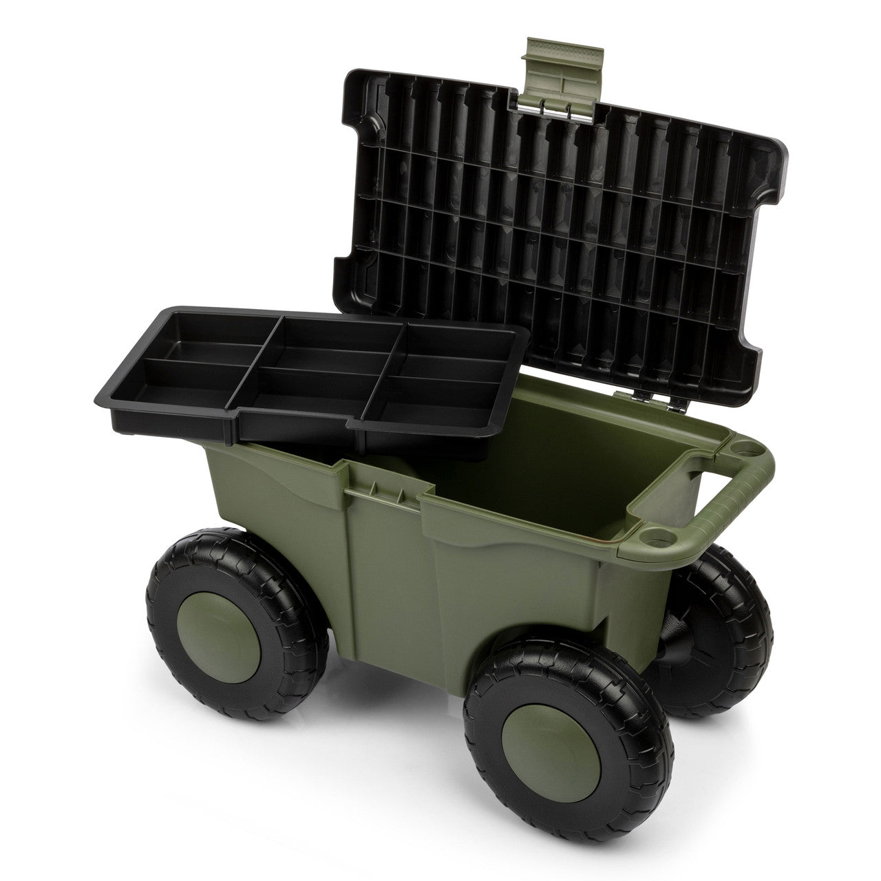 Rolling Garden Cart & Seat