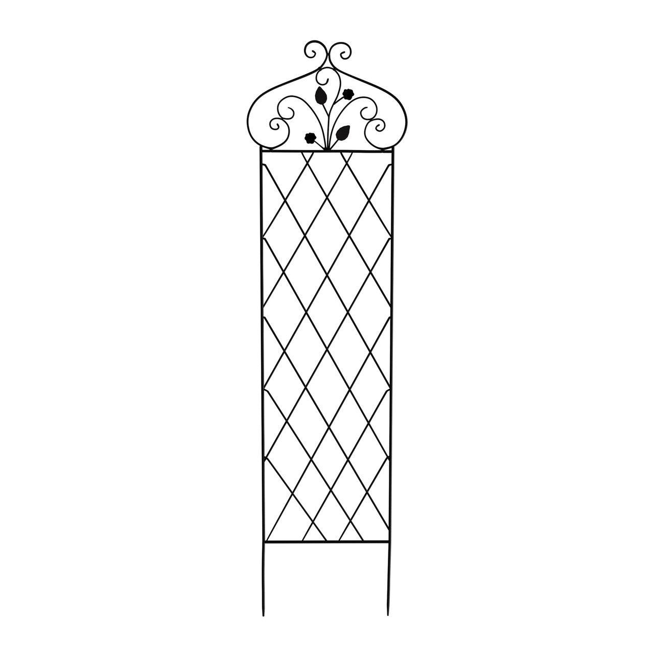63" Decorative Metal Trellis