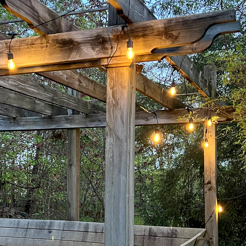 Vibrant Outdoor Edison String Lights