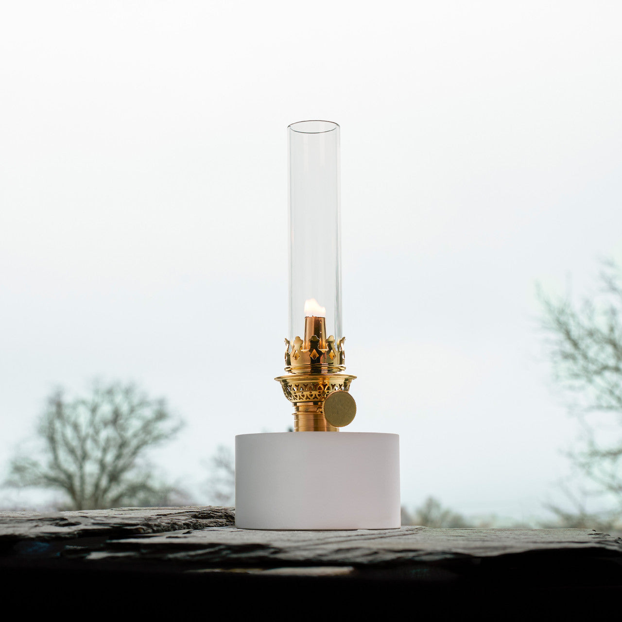Modern Oil Lamp - White