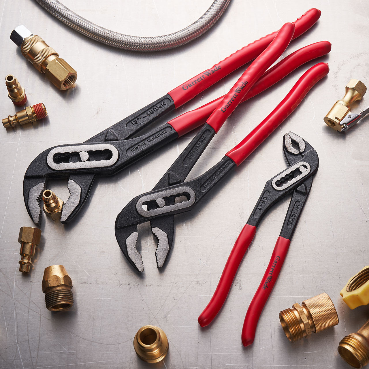 Set of 3 Pliers Wrenches