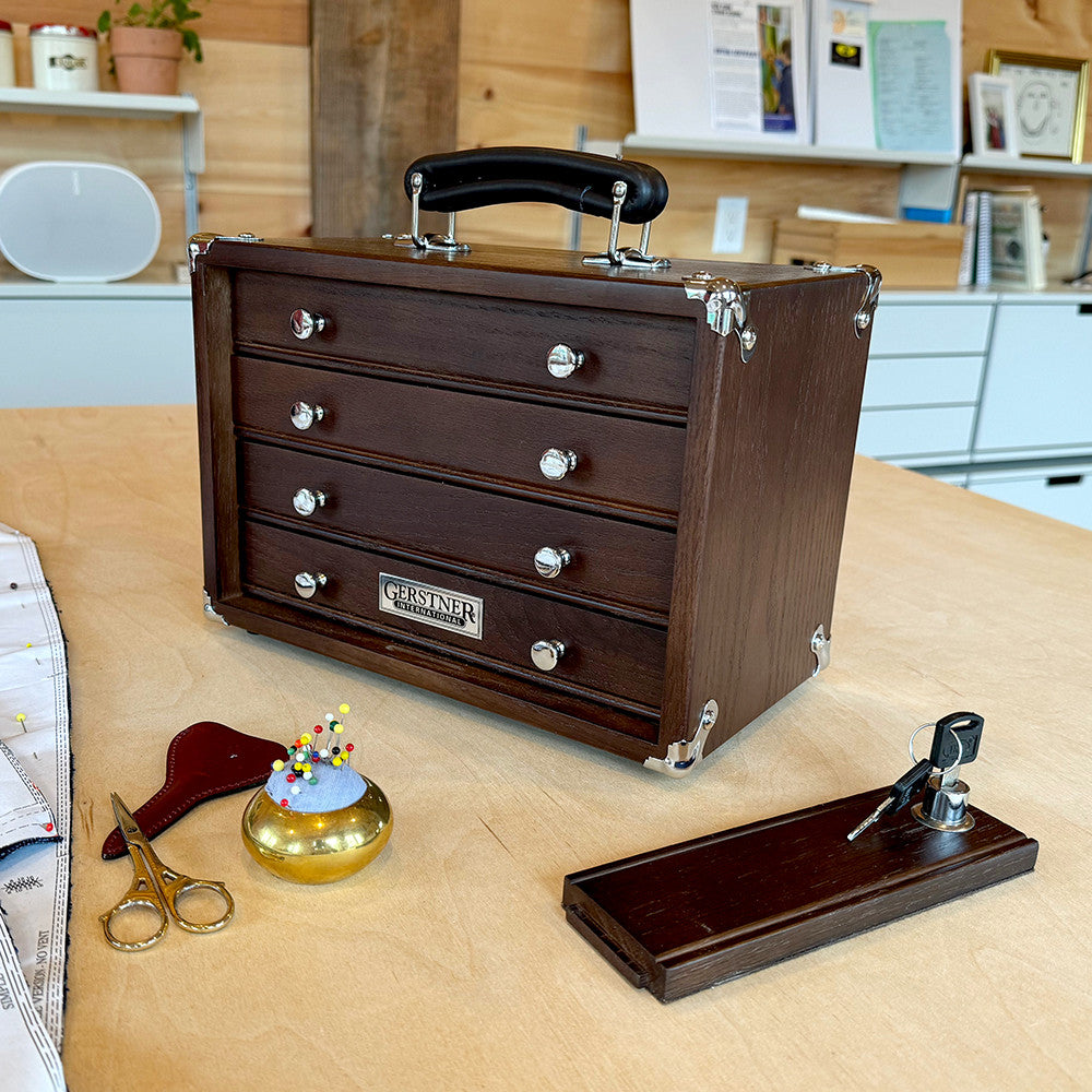 Gerstner International Dark Oak Mini Chest