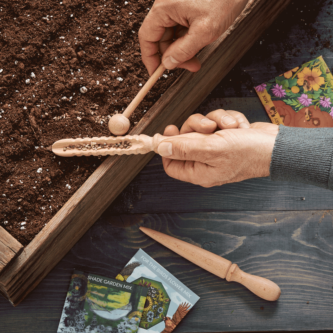 Traditional Seed Planting Set