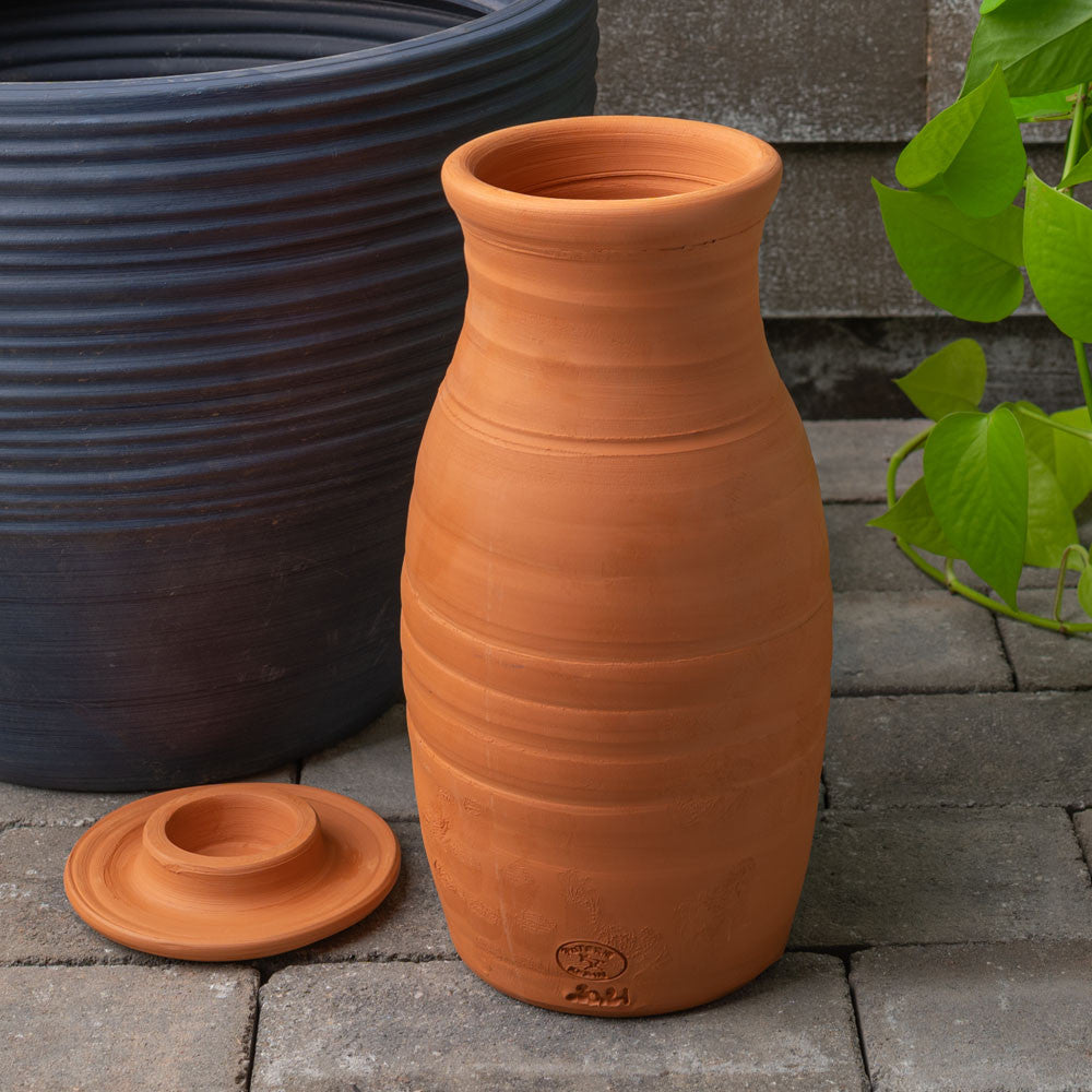 traditional terracotta plant pots Traditional Vase Terracotta Garden Hydrator