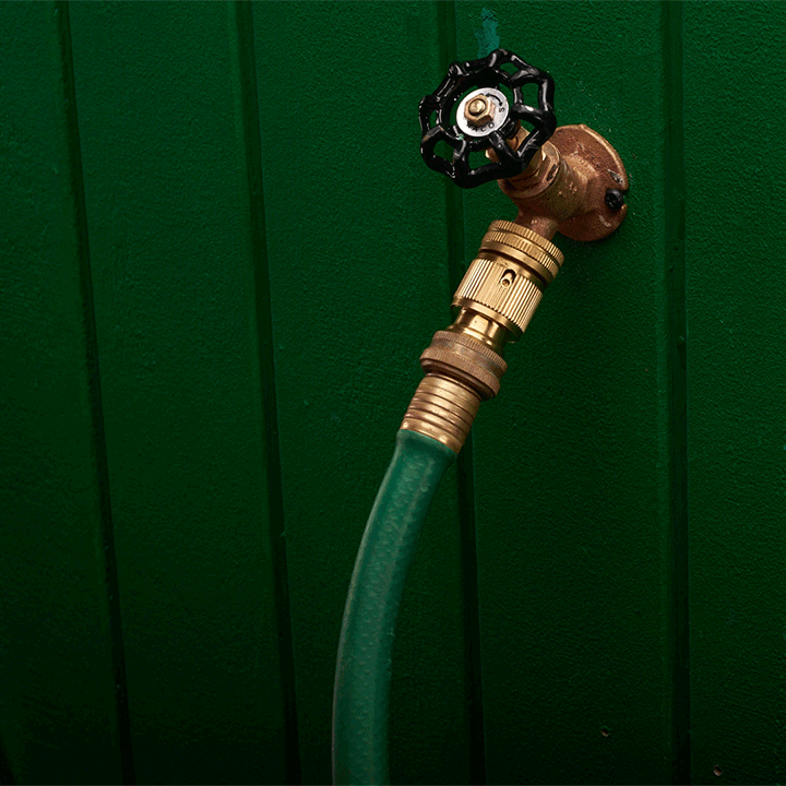 Solid Brass Quick-Change Garden Hose Fittings