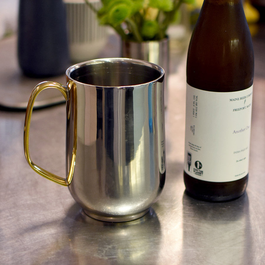 Small & Large Stainless-Steel Mug Set