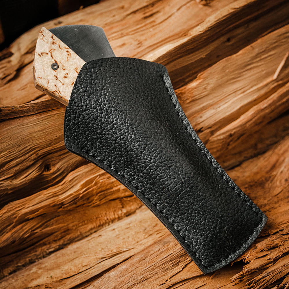 French Birchwood Pocket Knife