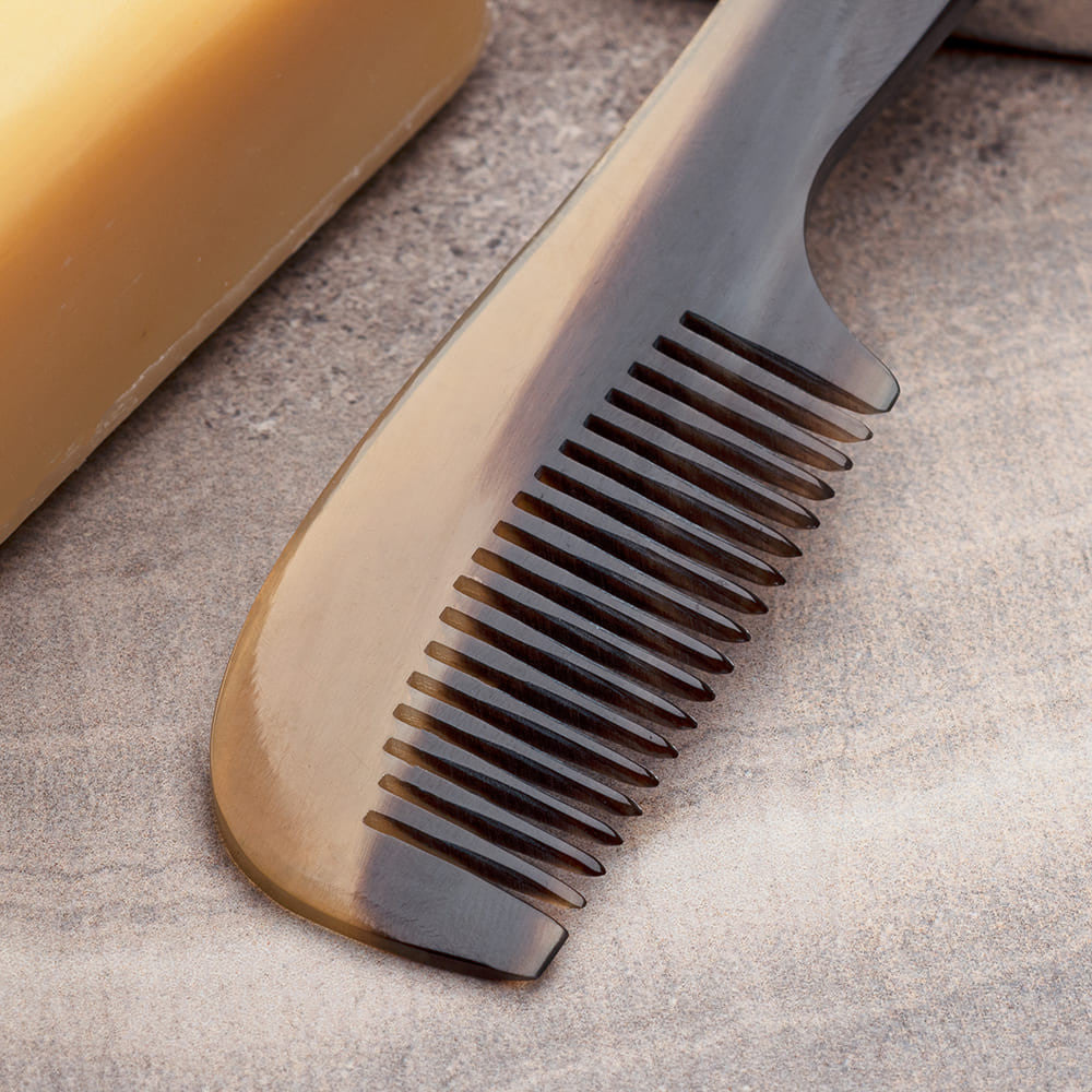 Horn Comb Grooming Set - Made in France